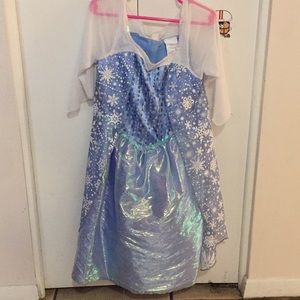 Princess Elsa costume with lights